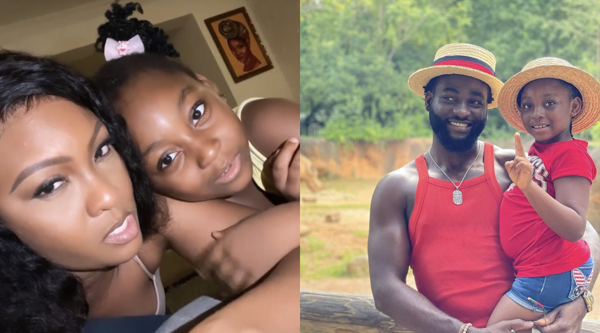 Actor Gbenro and wife Osas, Vacation together with daughter amidst breakup rumour(photos)