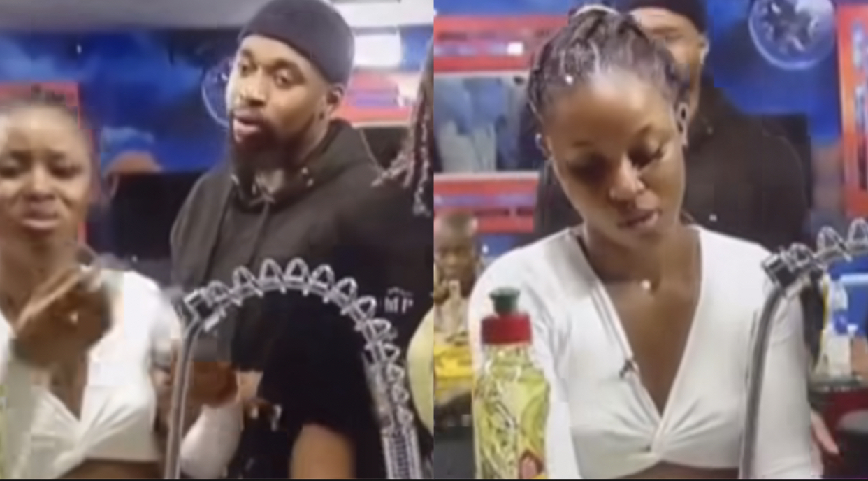BBNaija: Don’t disrespect me cause of Love – Sheggz Blasts Girlfriend Bella over her ‘bad mouth’ [video]