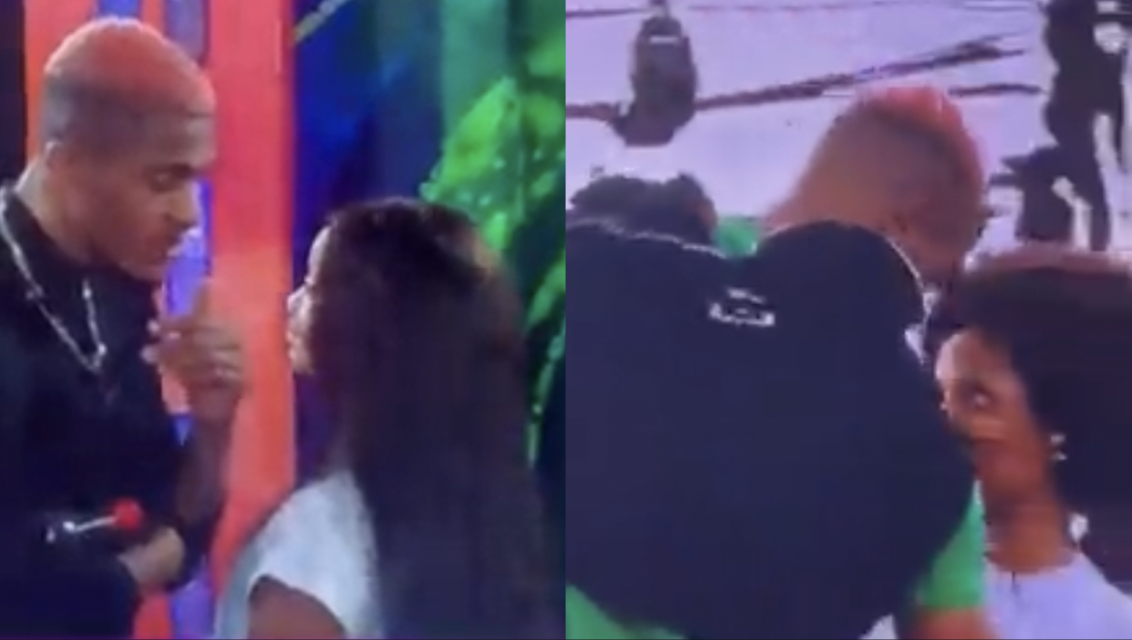 BBNaija: Phyna is like a mother to me – Groovy Denies Girlfriend as he hits on Chomzy [video]