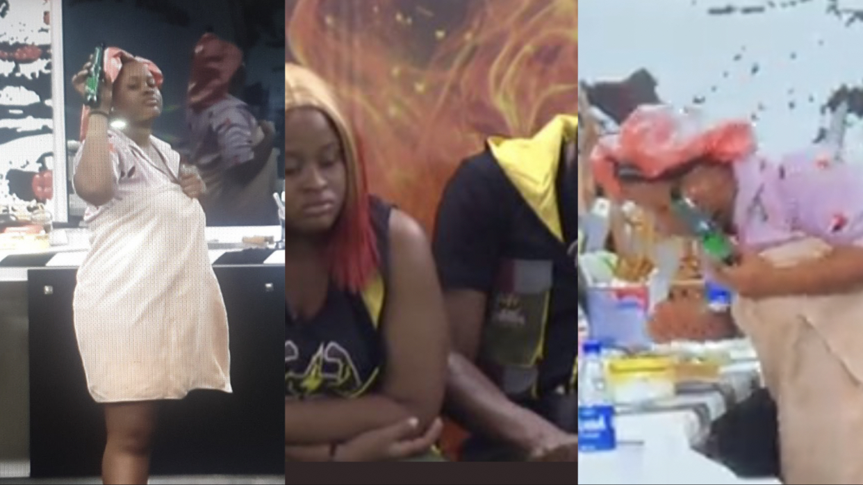 BBNaija: Biggie Disqualifies Amaka for disobeying instructions on task [video]