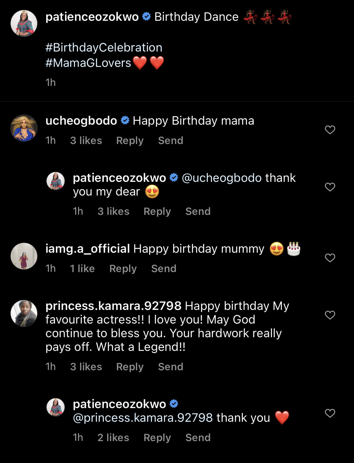 Congratulations pour in as Veteran actress Patience Ozokwor celebrates birthday [video]