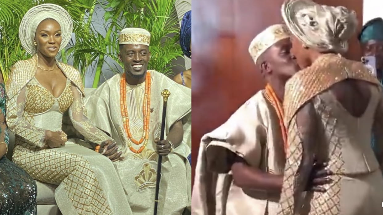 Check out first visuals from Rapper MI Abaga Traditional Wedding [photos/video]