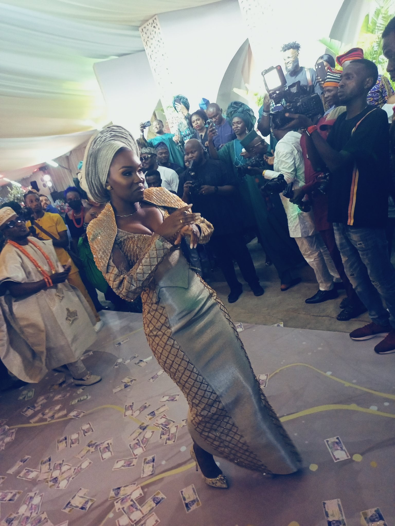 Check out first visuals from Rapper MI Abaga Traditional Wedding [photos/video]