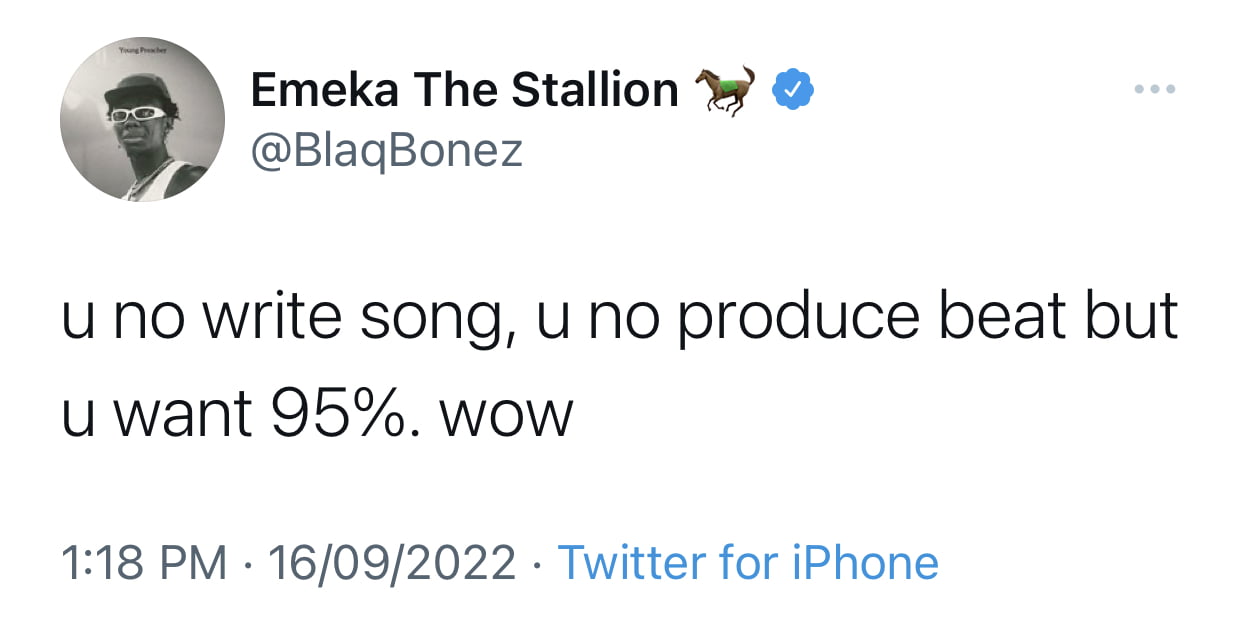 Machala: You are dry, all you do is dance naked and shout Wizkid - Rapper Blaqbonez, Carter Efe blast each other over Berri Tiga