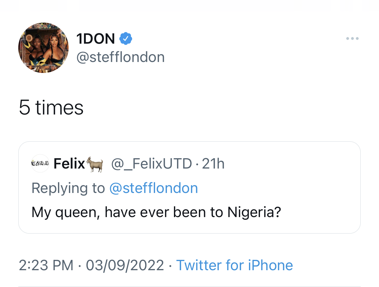 I haven’t had sex in a year and I don’t like dildos - Burna’s Ex Stefflon Don reveals [video]