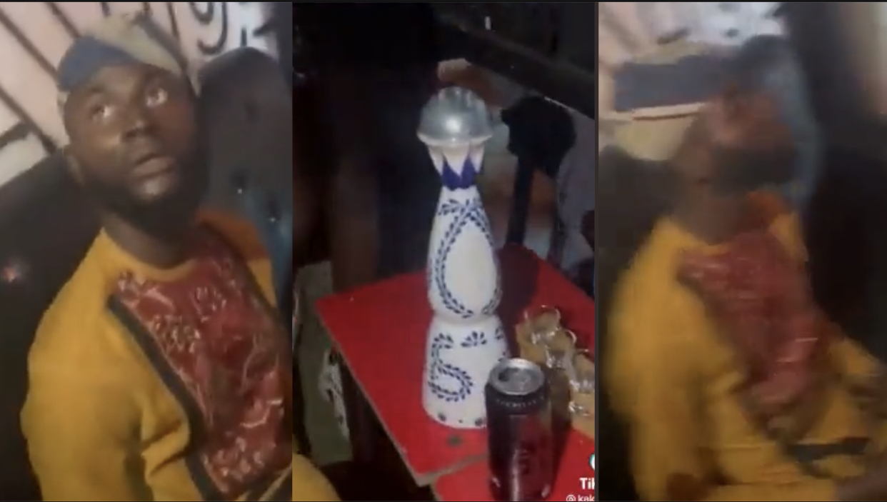 Man shocked after receiving azul drink worth millions Instead of ‘Asun’ he ordered in a lounge [video]
