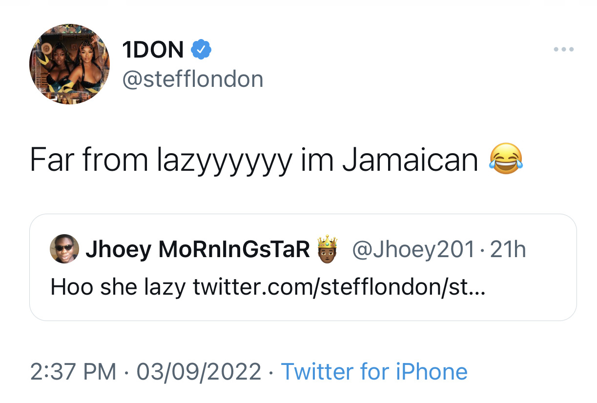 I haven’t had sex in a year and I don’t like dildos - Burna’s Ex Stefflon Don reveals [video]