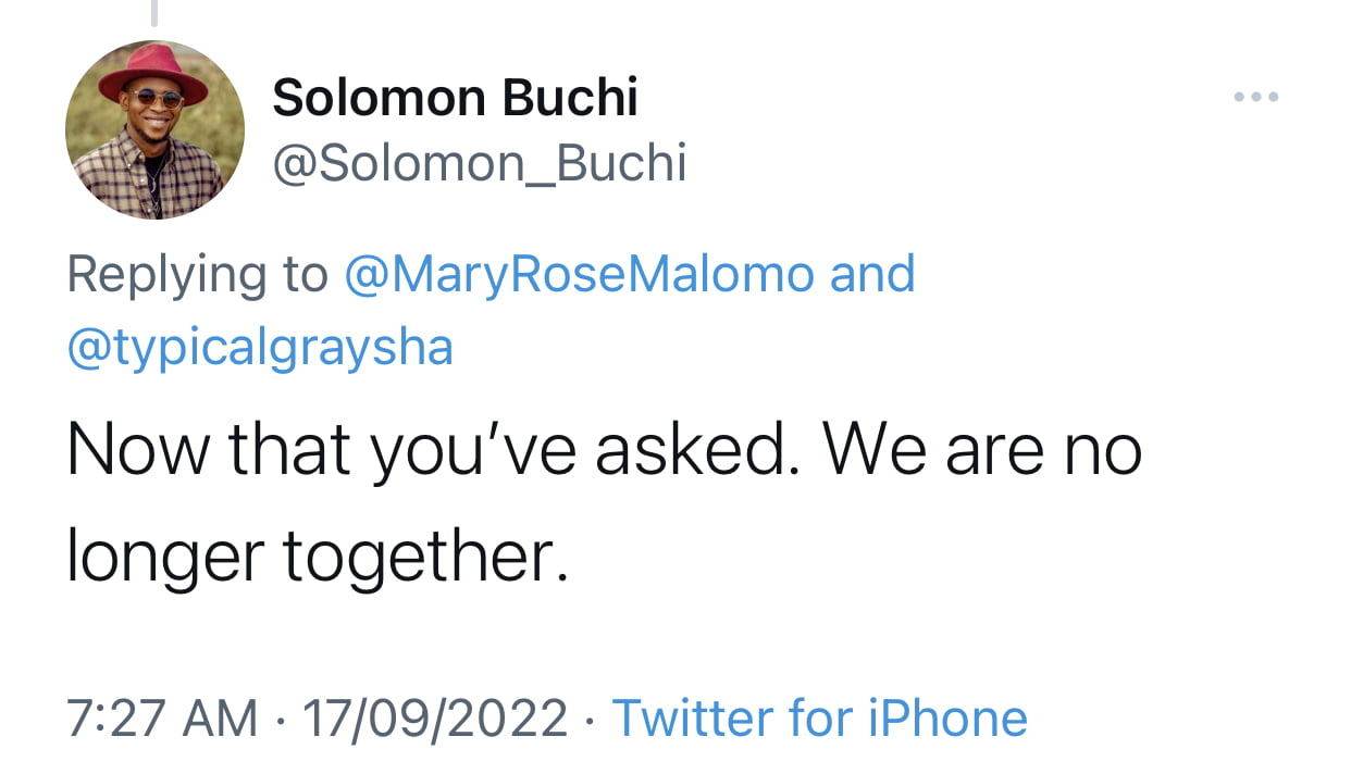 Relationship Coach Solomon Buchi Splits with fiancée two months after engagement