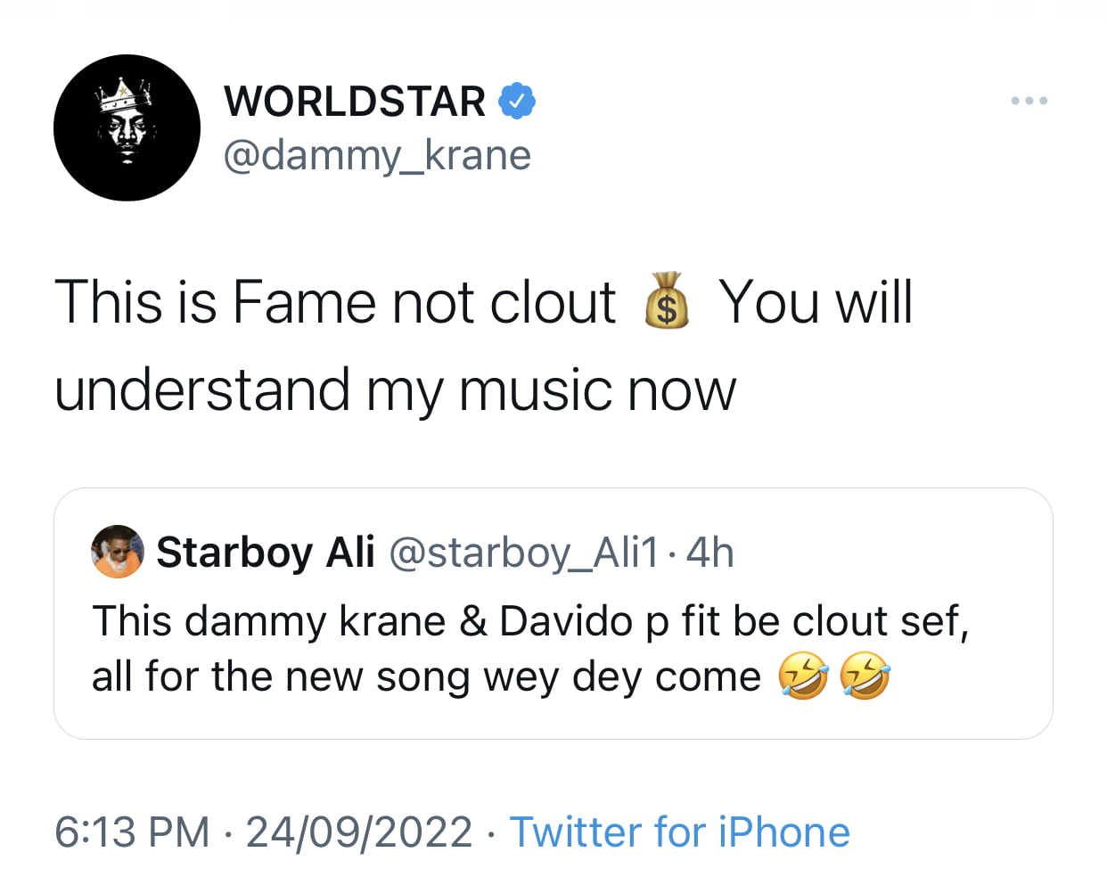 30BG is broke, I had to pay for Davido’s video - Dammy Krane mounts pressure over unpaid debt