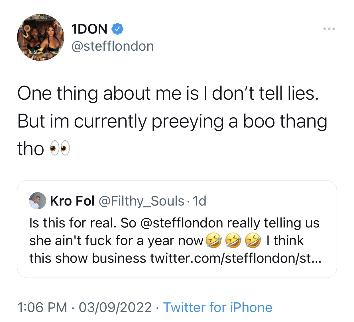 I haven’t had sex in a year and I don’t like dildos - Burna’s Ex Stefflon Don reveals [video]