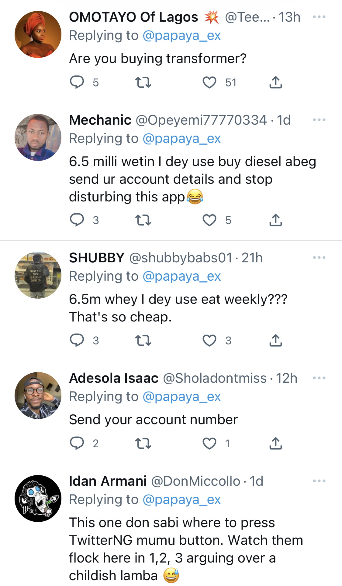 My generator alone costs N6.5m - Influencer Papaya Ex brags, Nigerians react