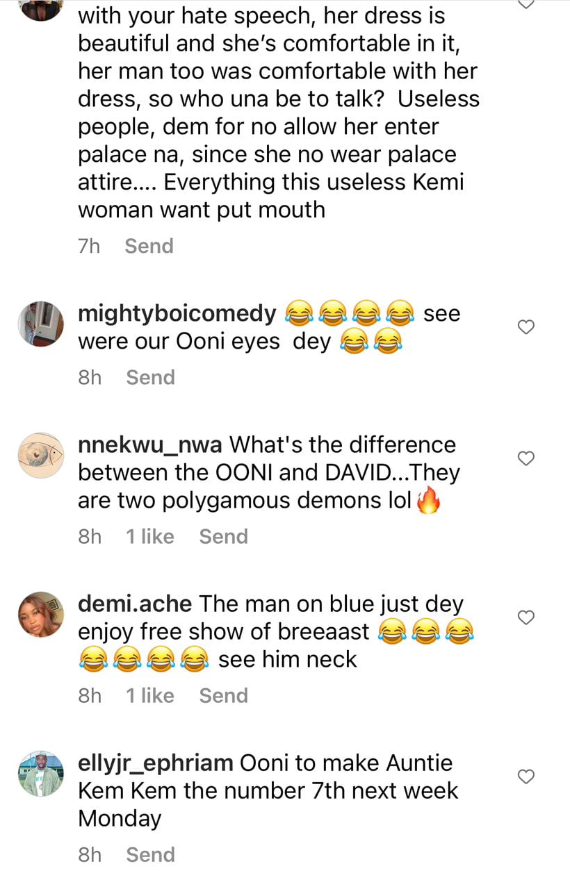 Davido is senseless for allowing Chioma visit Ooni of Ife with her breasts exposed - Kemi Olunloyo explains