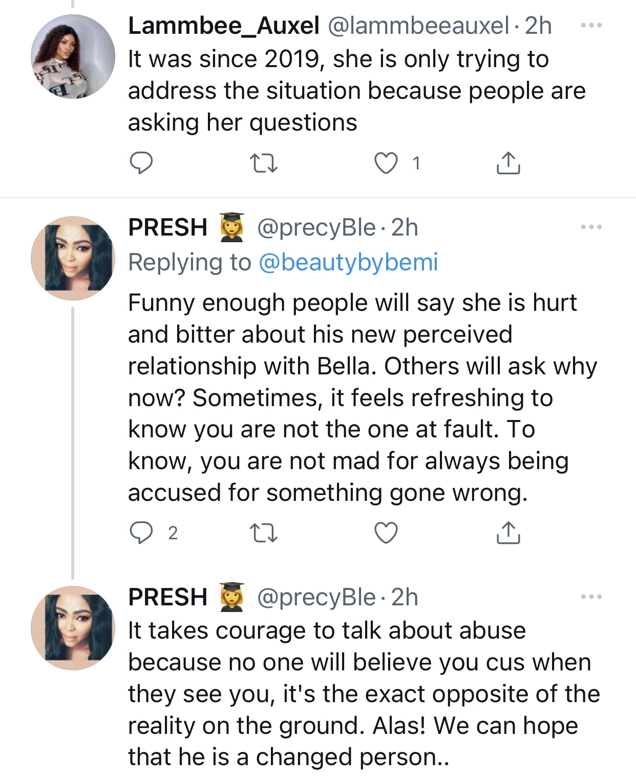 He’s manipulative, told me same things he told Bella - Sheggz Ex-girlfriend Bemi reveals how he abused her during relationship [video]