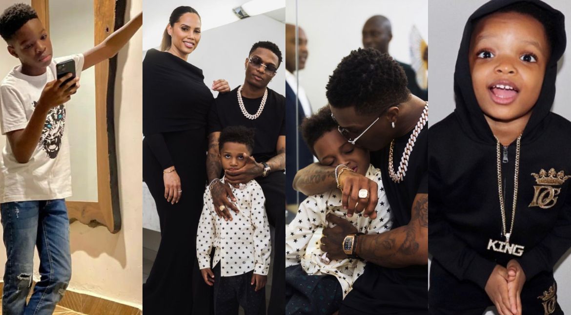 You don’t show equal love to your children – Fans roar as Wizkid shares new family photos of Zion with babymama Jada P