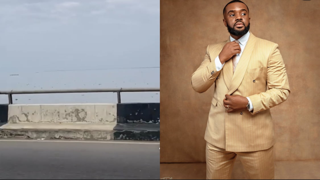 Lagos be warned, third mainland bridge water level is rising – Actor Williams Uchemba raises alarm over possible flood [video]