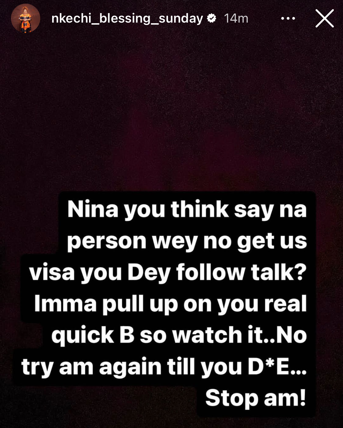 She kept her marriage off social media yet it did not work out - Nkechi Blessing shades Nina Ivy, she replies