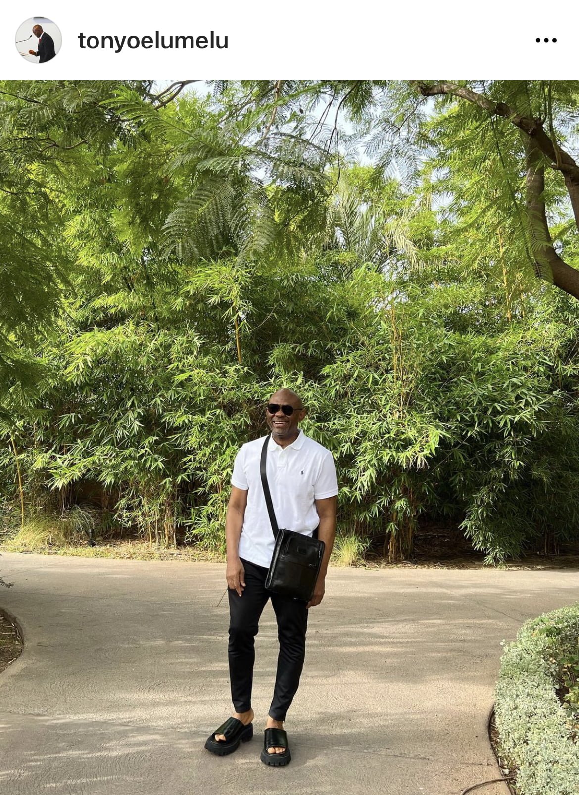 'What Kind of Yahoo Boy Dressing Is This' - Fans Tackle Billionaire Tony Elumelu Over His Outfit [Photos]