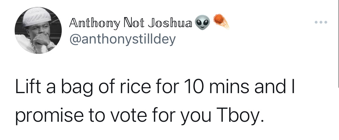 Lift bag of rice and we’d vote for you - Nigerians React to video of Tinubu riding bicycle