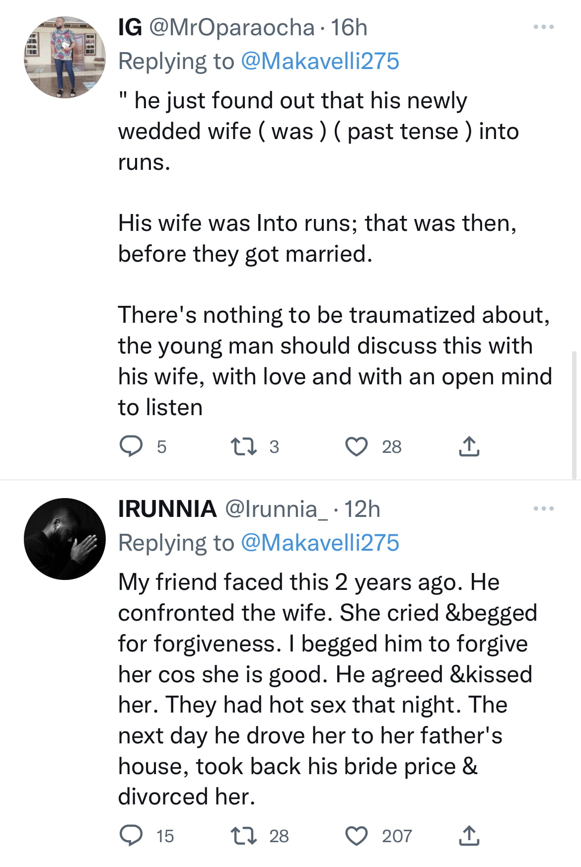 I need advice - Heartbroken man cries out after discovering his newly-wed wife was once a “runs girl” in Abuja [see reactions]