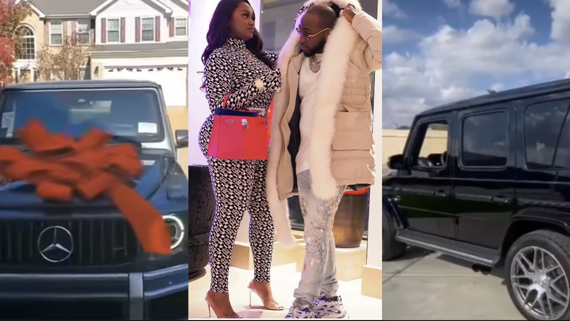 Davido buys brand new G-Wagon worth N100M for Chioma [video]