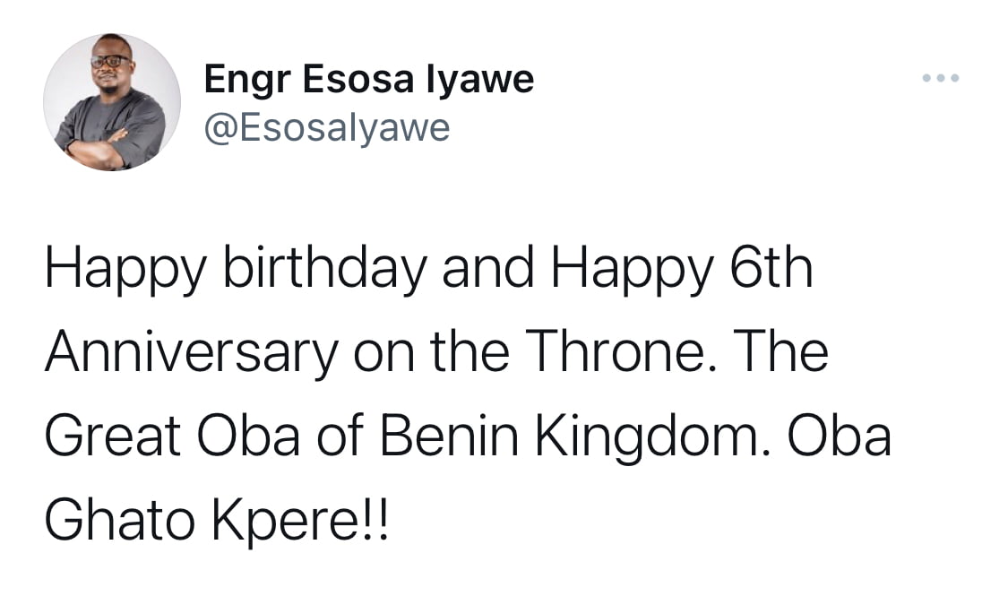 Merry in palace as Oba of Benin celebrates 68th birthday, coronation anniversary