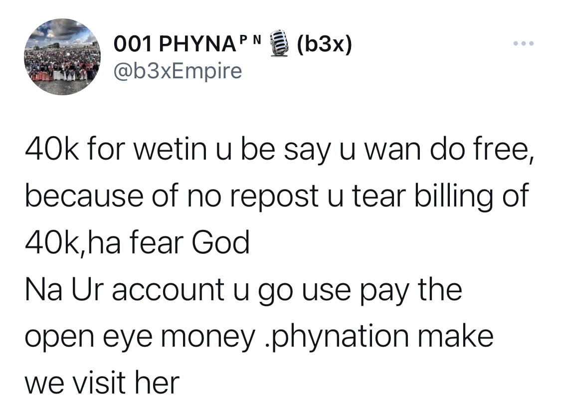 Phyna Blasts Ex-manager for paying makeup artist who accused her of being a debtor [photos]