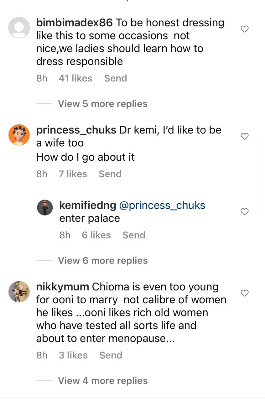 Davido is senseless for allowing Chioma visit Ooni of Ife with her breasts exposed - Kemi Olunloyo explains