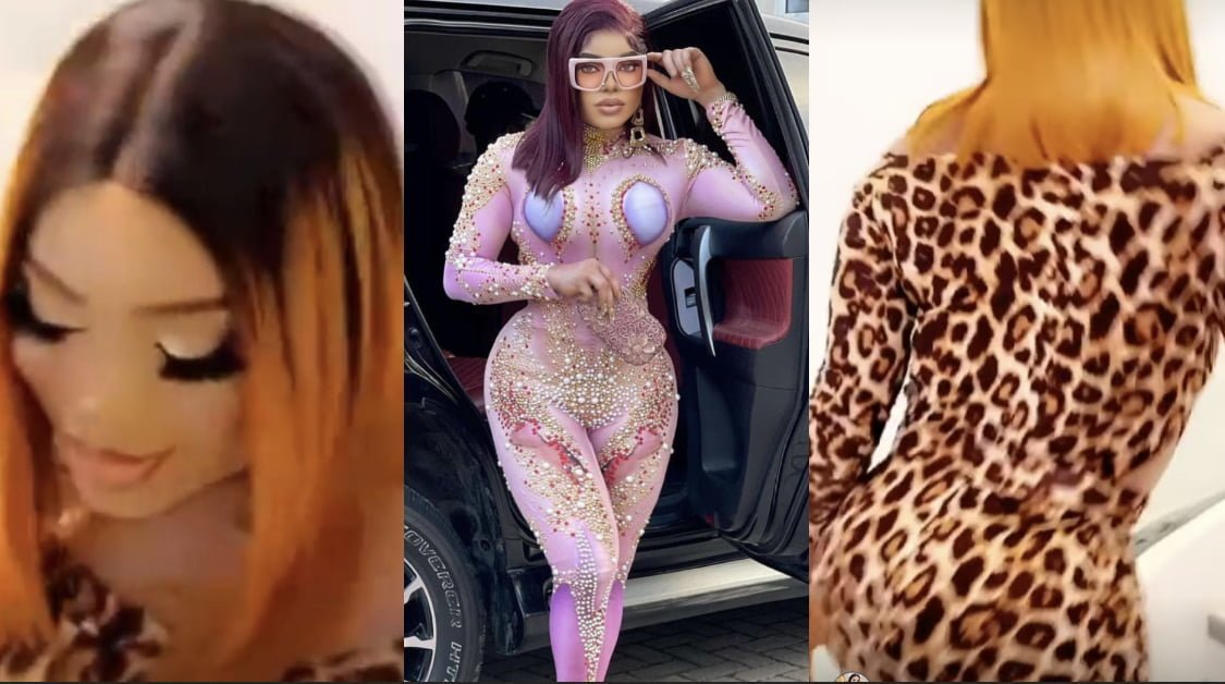 Stop forcing it ‘bro’ – Netizens advice bobrisky after he sampled his stagnant backside [video]