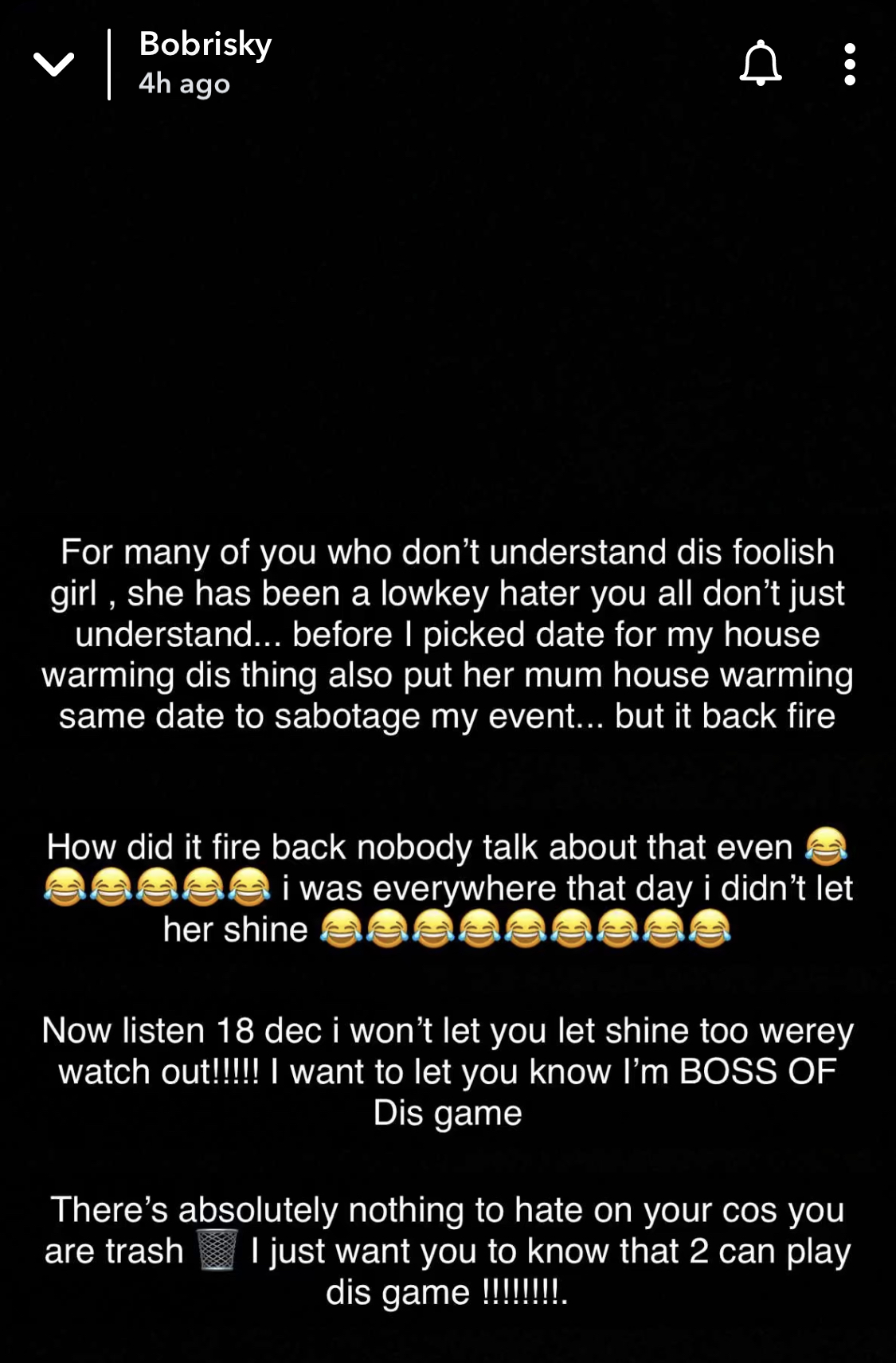 I won’t allow you shine - Crossdresser Bobrisky vows to ruin Influencer Papaya Ex’s housewarming