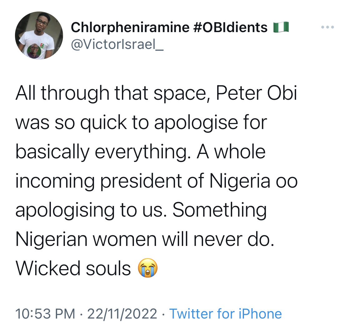 Moment Tinubu reportedly sneaked into Peter Obi’s Twitter interview [photo]