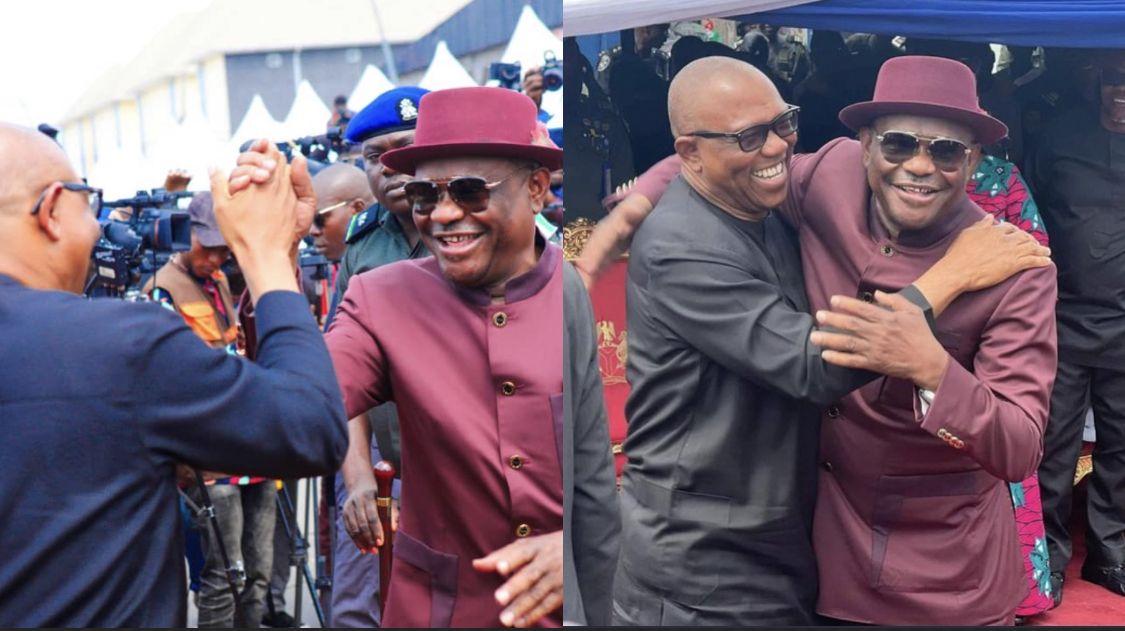 The food I ate in your house is not for poor men – Governor Wike tells Peter Obi [video]