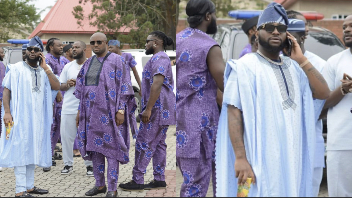 Jubilation as Davido makes first public appearance following death of son Ifeanyi [photos]