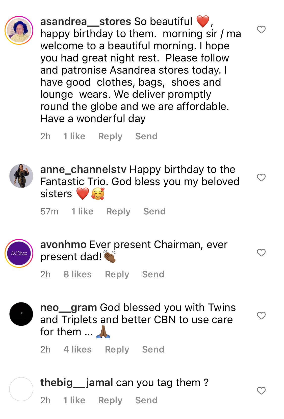 Billionaire Tony Elumelu celebrates his triplet daughters as they turn 16 [photos]