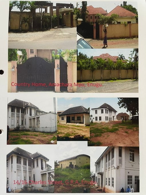 Amidst Organ Harvesting Charges in UK, EFCC Seizes 40 Properties of Ex-Senate President Ekweremadu [photos]