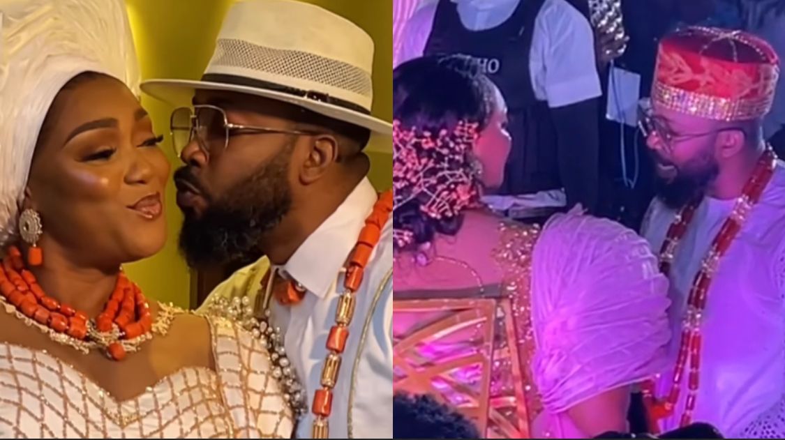 Stay with your man even if he’s broke – Actress Peggy Ovire advises young ladies as she weds Frederick Leonard [video]