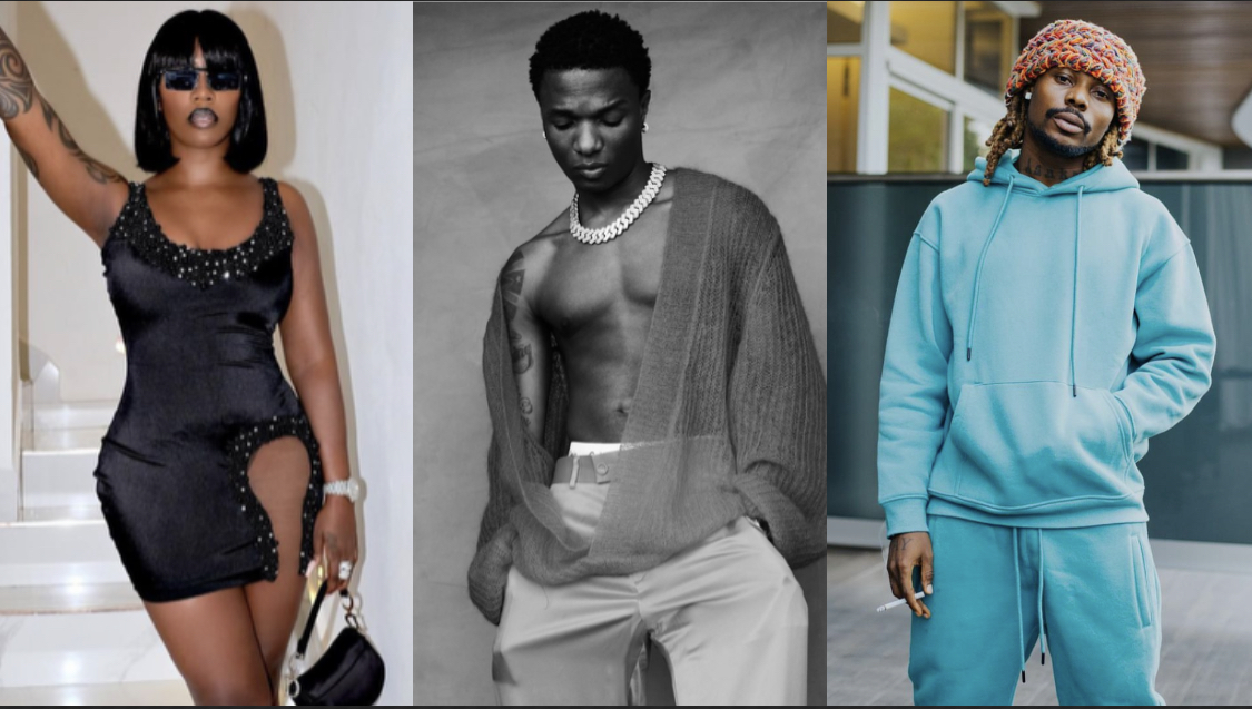 Asake, Tiwa, Others, booted out as Wizkid occupies 1 to 12 on Apple Music Top 100 after album release [photos]