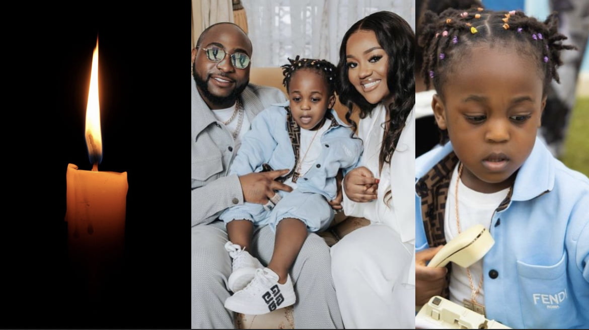 Fans, Celebrities mourn death of Davido’s son Ifeanyi Adeleke [photos]