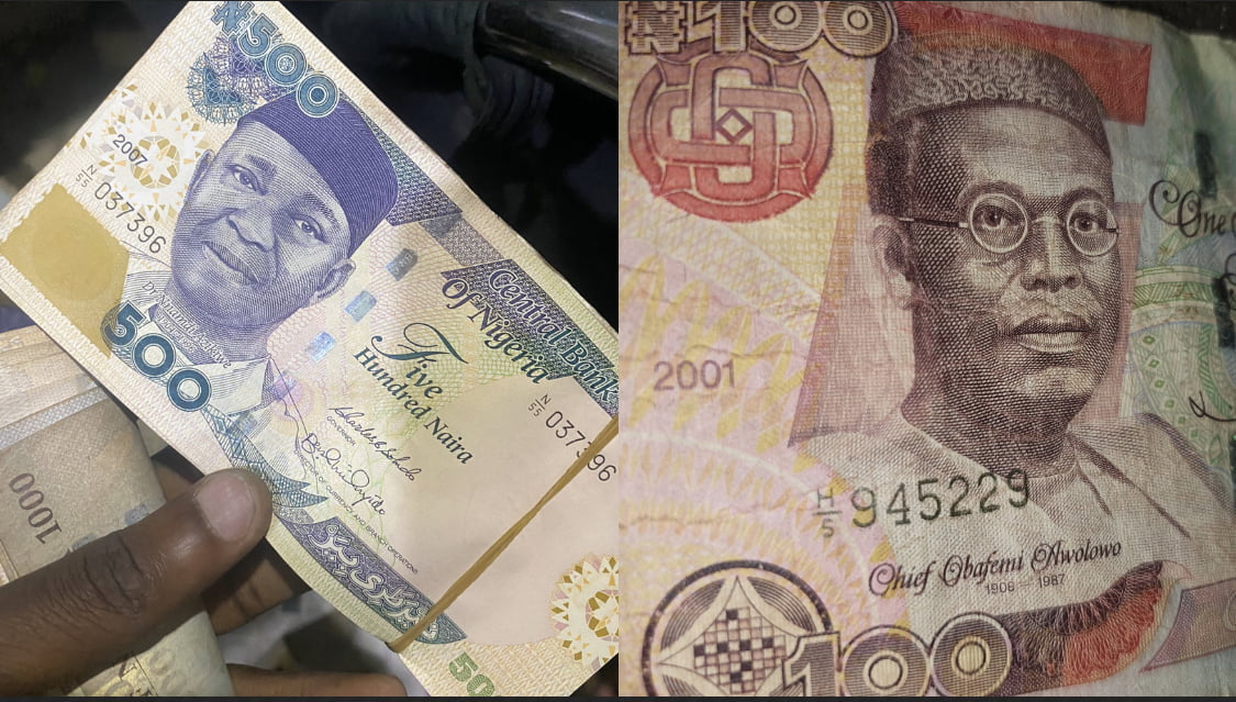 Nigerians react as over 15 year old Naira notes begin to resurface following CBN announcement [photos]