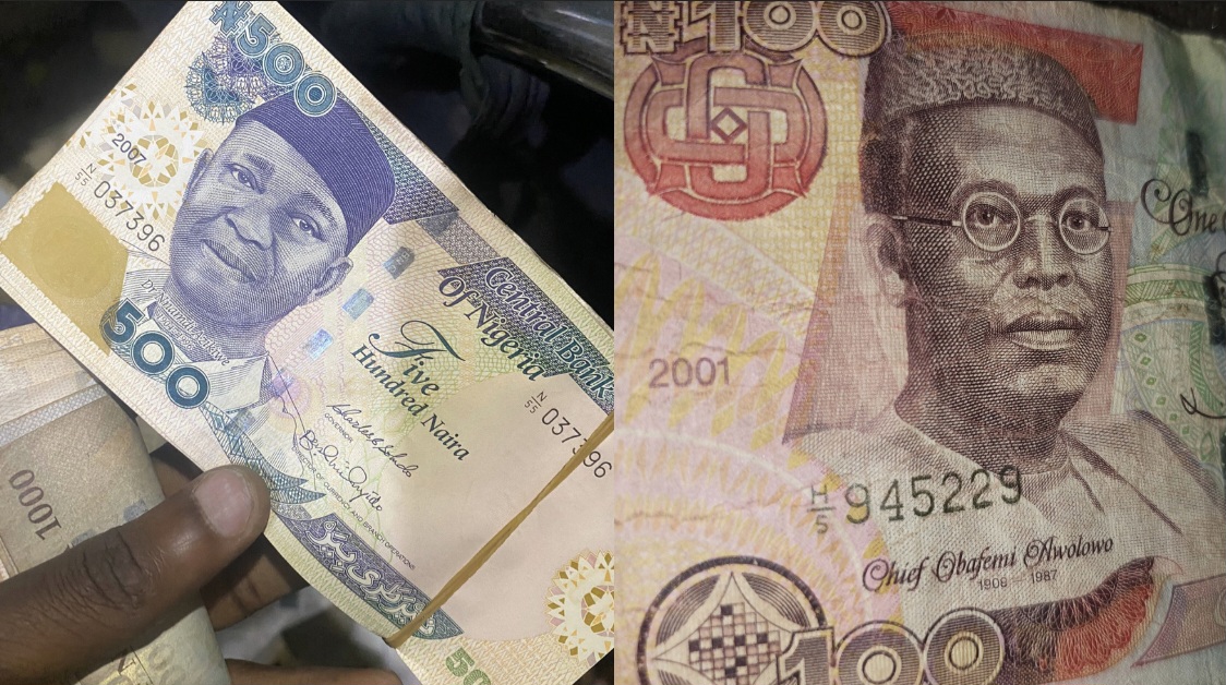 Nigerians react as over 15 year old Naira notes begin to resurface following CBN announcement [photos]