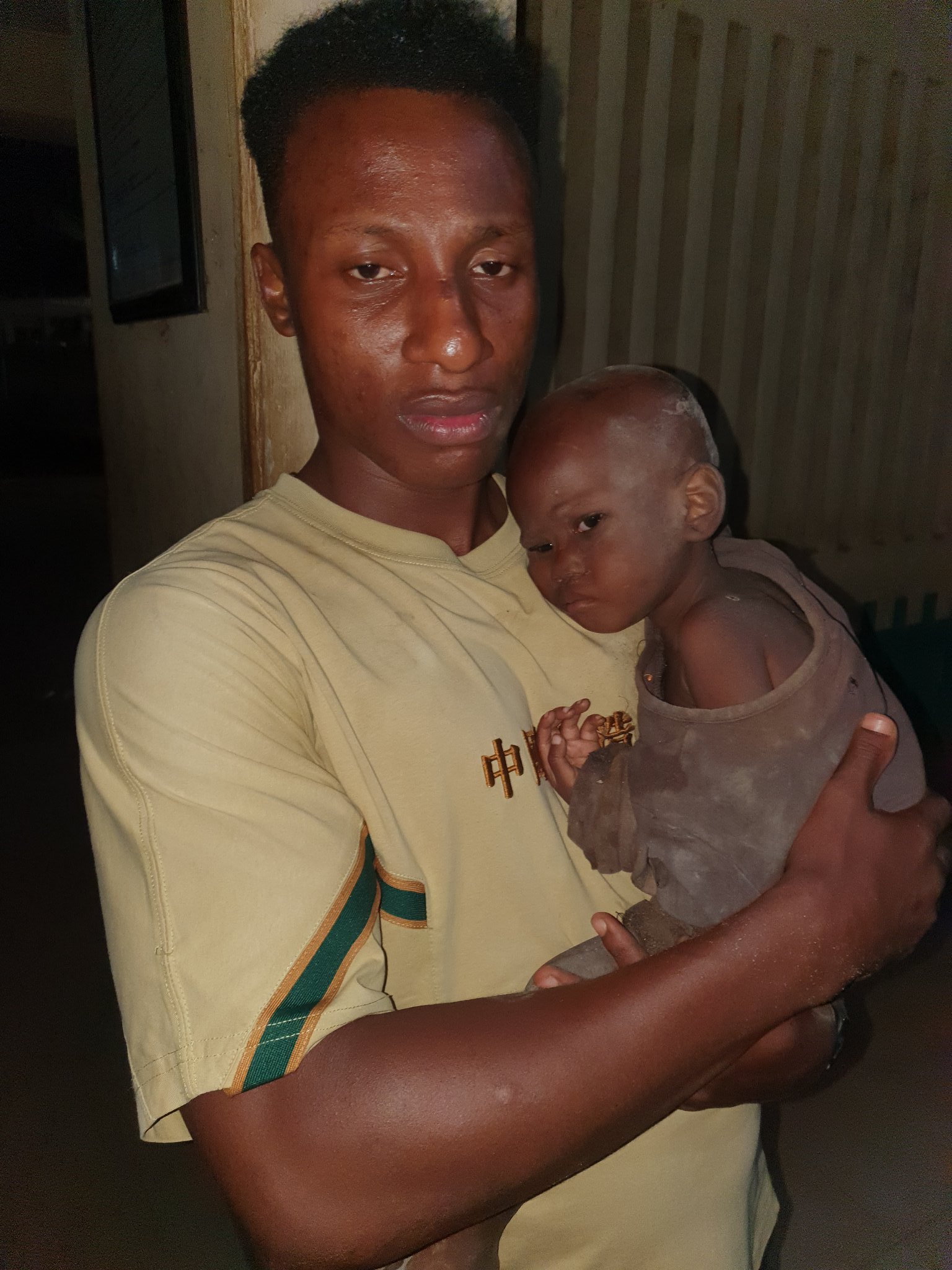 Man shares transformation of little girl rescued after being abandoned by mentally challenged mother [photos]