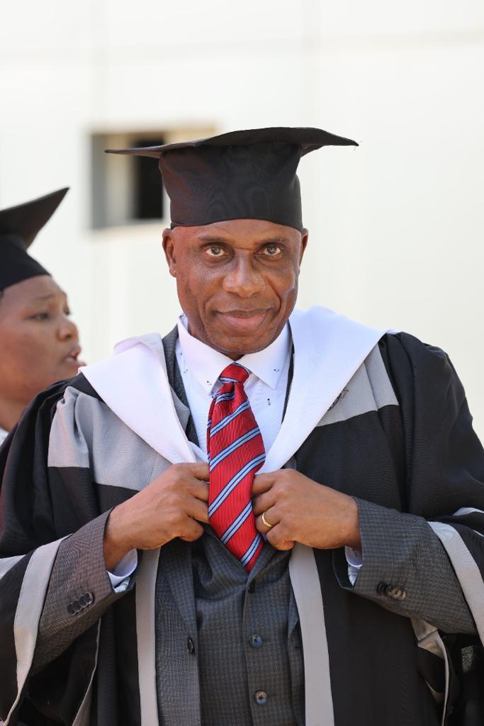 Nigerians react as Amaechi graduates from LP Yusuf Datti’s Baze University [photos]