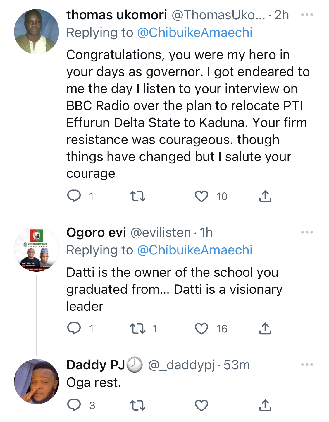 Nigerians react as Amaechi graduates from LP Yusuf Datti’s Baze University [photos]