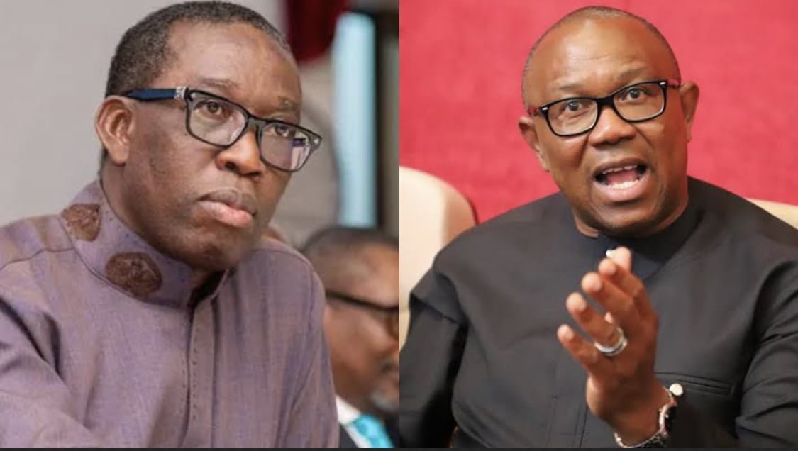 Peter Obi Supporters boo PDP VP candidate Okowa for showing up for presidential debate instead of Atiku [video]