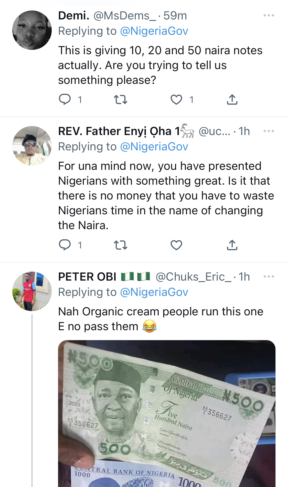 We might as well dye our old notes at home - New Naira Notes Design sparks Outrage