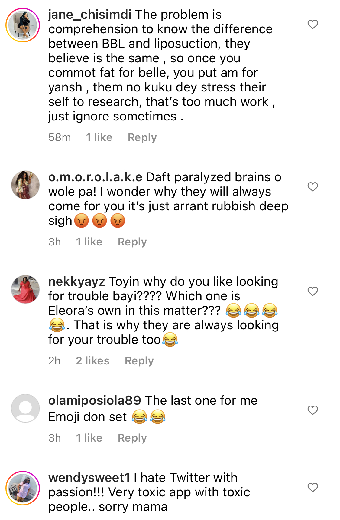 It’s only my stomach I did surgery for, not my bum bum - Toyin Lawani