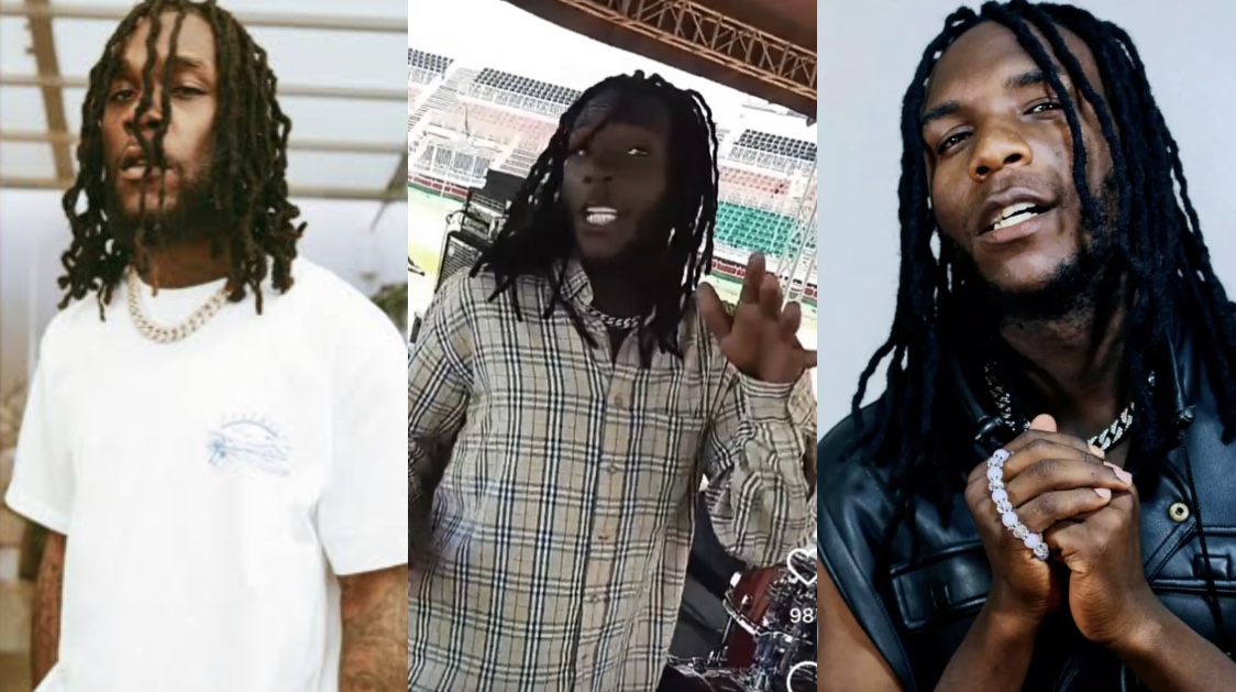 This one na Burn fire – Nigerians react to viral video of Burna boy lookalike