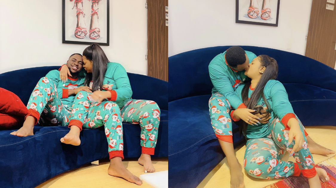 Actress Nkechi Blessing and boyfriend share loved up Christmas photos