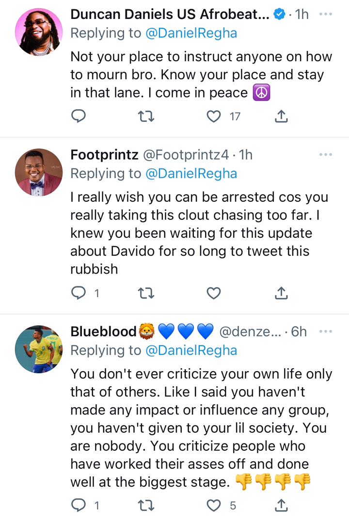 It is not smart of you to accept the World Cup final performance - Daniel Regha blasts Davido