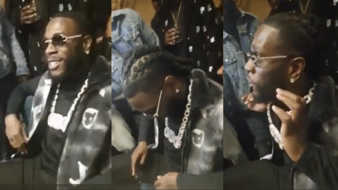 Burna Boy Splashes over N444M on New Diamond Necklace [video]