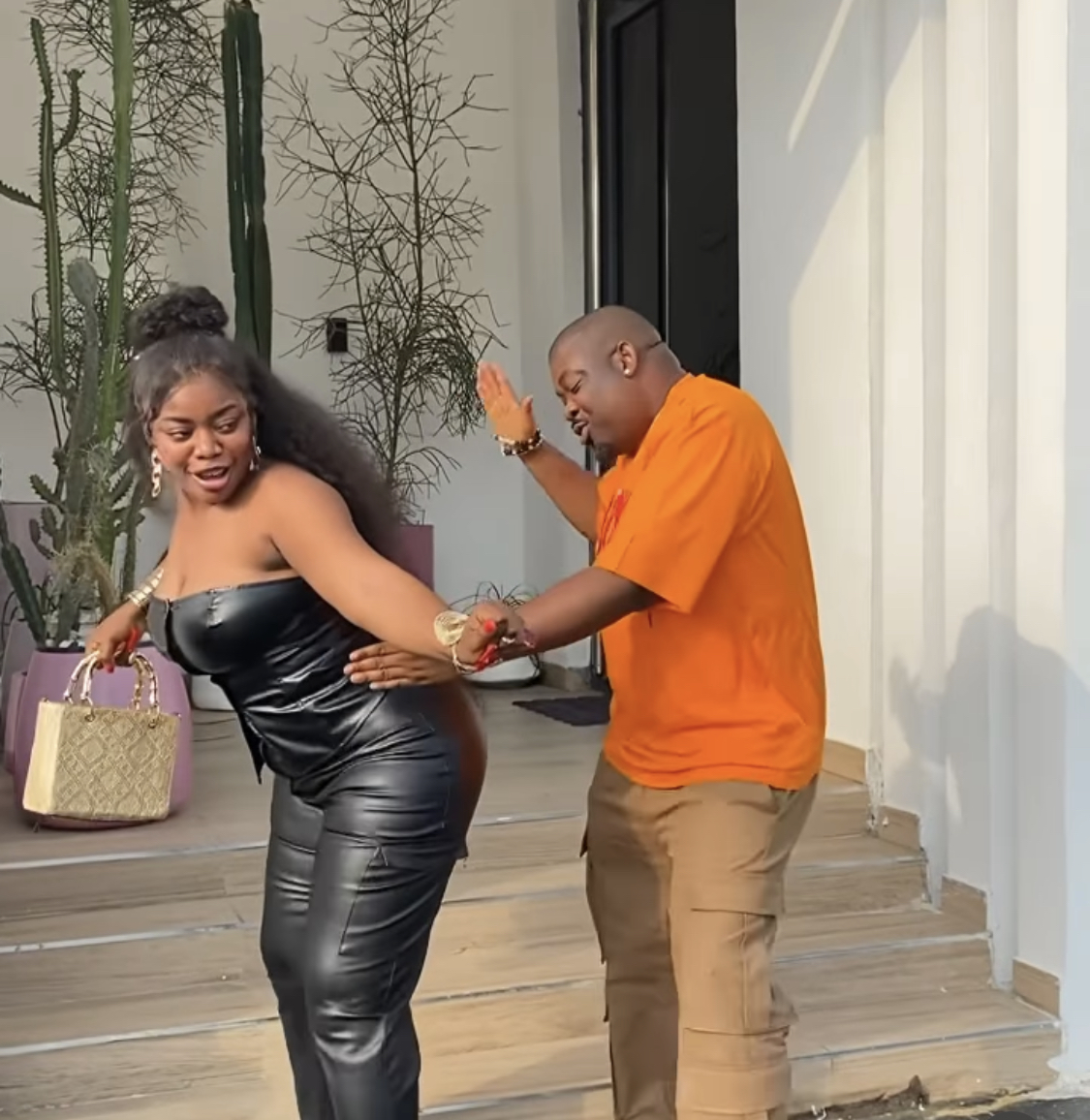 We are in love - Influencer Ashmusy reveals after visiting Don Jazzy at home [photos]
